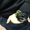 Годинник наручний чоловічий SKMEI 1155BAG, годинник тактичний протиударний, армійський годинник. Колір: зелений