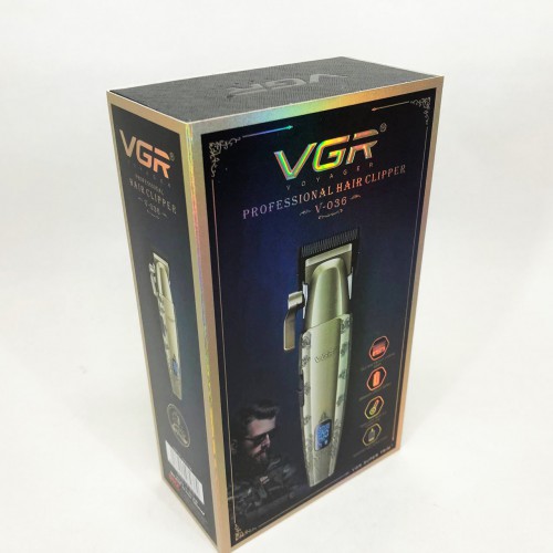 Акумуляторна машинка для стрижки VGR V-036