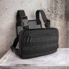 Тактична нагрудна сумка з Cordura 1000D, розгрузка чоловіча чорна