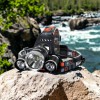 Ліхтар Police 3000-T6+2XPE (2х18650, 5 режимів, Zoom, 1500 люмен), Налобний ліхтар з лінзою