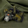Налобний ліхтар тактичний Bailong BL-1505\602B SENSOR з датчиком руху, Ліхтарик налобний led