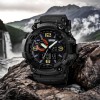 Годинник наручний чоловічий SKMEI 1520BK BLACK, армійський годинник протиударний. Колір: чорний