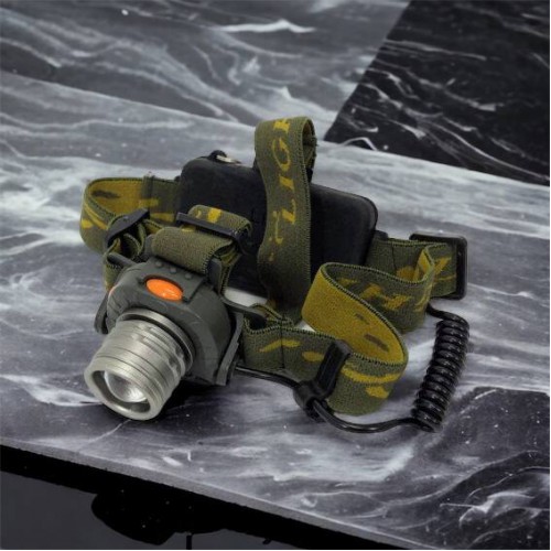 Налобний ліхтар тактичний Bailong BL-1505\602B SENSOR з датчиком руху, Ліхтарик налобний led