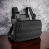 Тактична нагрудна сумка з Cordura 1000D, розгрузка чоловіча чорна