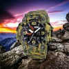 Годинник наручний чоловічий SKMEI 1520CMGN CAMO GREEN, годинник військовий чоловічий, для військовослужбовців. Колір: камуфляж
