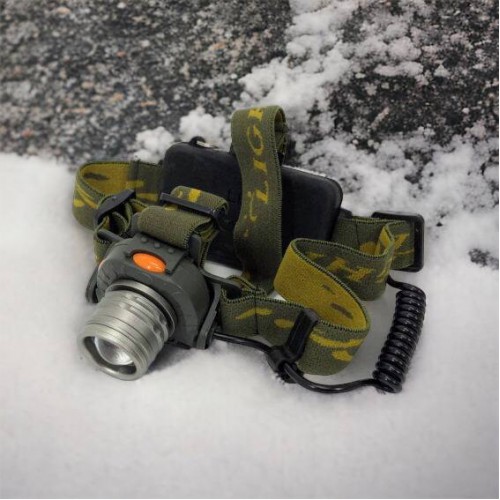 Налобний ліхтар тактичний Bailong BL-1505\602B SENSOR з датчиком руху, Ліхтарик налобний led