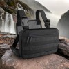 Тактична нагрудна сумка з Cordura 1000D, розгрузка чоловіча чорна