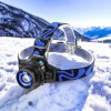 Ліхтар налобний W001-XPE, ЗУ 220V/12V, вбудований акумулятор, Потужний акумуляторний ліхтарик налобний