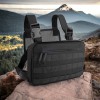 Тактична нагрудна сумка з Cordura 1000D, розгрузка чоловіча чорна