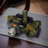 Налобний ліхтар тактичний Bailong BL-1505\602B SENSOR з датчиком руху, Ліхтарик налобний led