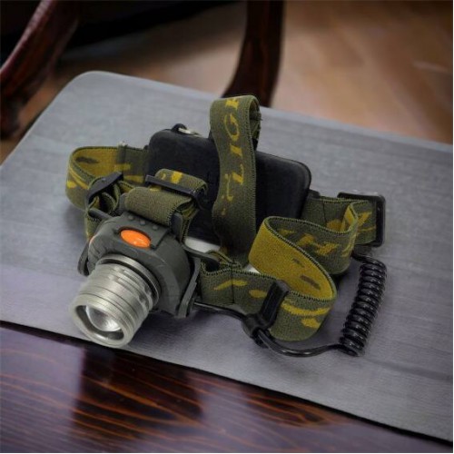 Налобний ліхтар тактичний Bailong BL-1505\602B SENSOR з датчиком руху, Ліхтарик налобний led
