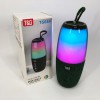 Портативна колонка TG644 5W з RGB підсвічуванням та ремінцем, блютуз колонка з акумулятором. Колір: чорний