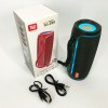 Портативна колонка Bluetooth з LED підсвічуванням TG288, акумуляторна колонка для музики. Колір: зелений