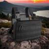 Тактична нагрудна сумка з Cordura 1000D, розгрузка чоловіча чорна