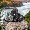 Ліхтар Police 3000-T6+2XPE (2х18650, 5 режимів, Zoom, 1500 люмен), Налобний ліхтар з лінзою