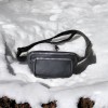 Бананка з натуральної шкіри. Відмінна якість сумки на пояс. Модель: 74132