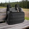 Тактична нагрудна сумка з Cordura 1000D, розгрузка чоловіча чорна