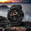 Годинник наручний чоловічий SKMEI 1520BK BLACK, армійський годинник протиударний. Колір: чорний