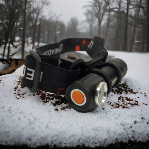 Налобний ліхтар Police BL-2155-XPE + вбудований акумулятор + USB, Потужний акумуляторний ліхтарик налобний