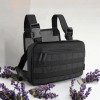 Тактична нагрудна сумка з Cordura 1000D, розгрузка чоловіча чорна