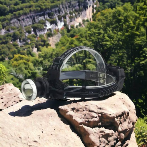 Ліхтарик на голову Bailong BL-8070-P50, LED налобний акумуляторний ліхтар, ліхтар на голову для риболовлі