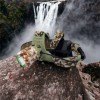 Ліхтар налобний 2130-T6 Military, акумуляторний 18650х2, zoom, зарядка micro USB, Головний ліхтарик