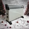Конвектор Domotec MS-5904 з терморегулятором до 2000 Вт електричний обігрівач, Теплоконвектор
