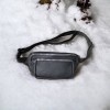 Бананка з натуральної шкіри. Відмінна якість сумки на пояс. Модель: 74132