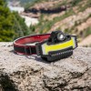 Налобний ліхтарик Bailong BL-W685-LTS+COB+RGB, 5 режимів, водостійкий, ударостійкий, USB кабель Type-c
