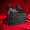 Тактична нагрудна сумка з Cordura 1000D, розгрузка чоловіча чорна