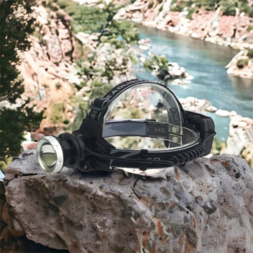 Ліхтарик на голову Bailong BL-8070-P50, LED налобний акумуляторний ліхтар, ліхтар на голову для риболовлі