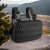 Тактична нагрудна сумка з Cordura 1000D, розгрузка чоловіча чорна