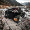 Налобний ліхтар Police BL-2155-XPE + вбудований акумулятор + USB, Потужний акумуляторний ліхтарик налобний