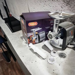 М'ясорубка Magio MG-269, 2400 W, м'ясорубка електрична метал, м'ясорубка з металевим редуктором