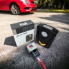 Автомобільний компресор 12V насос із ліхтариком, потужний насос для коліс автомобіля від прикурювача