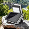 УМБ Power Bank Solar 90000 mAh мобільне зарядне з сонячною панеллю та лампою, Power Bank Charger Батарея