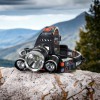 Ліхтар Police 3000-T6+2XPE (2х18650, 5 режимів, Zoom, 1500 люмен), Налобний ліхтар з лінзою