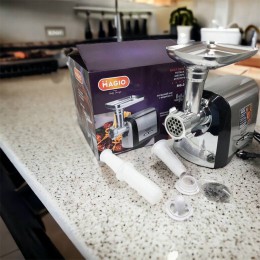 М'ясорубка Magio MG-269, 2400 W, м'ясорубка електрична метал, м'ясорубка з металевим редуктором