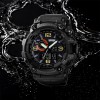 Годинник наручний чоловічий SKMEI 1520BK BLACK, армійський годинник протиударний. Колір: чорний