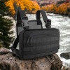 Тактична нагрудна сумка з Cordura 1000D, розгрузка чоловіча чорна