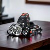 Ліхтар Police 3000-T6+2XPE (2х18650, 5 режимів, Zoom, 1500 люмен), Налобний ліхтар з лінзою