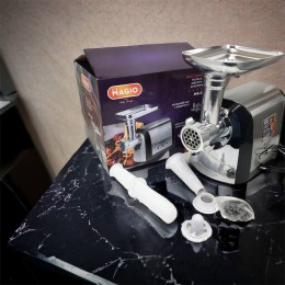 М'ясорубка Magio MG-269, 2400 W, м'ясорубка електрична метал, м'ясорубка з металевим редуктором