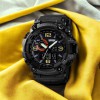 Годинник наручний чоловічий SKMEI 1520BK BLACK, армійський годинник протиударний. Колір: чорний