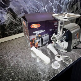 М'ясорубка Magio MG-269, 2400 W, м'ясорубка електрична метал, м'ясорубка з металевим редуктором