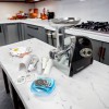 М'ясорубка Rainberg RB-675 3800 Вт із соковижималкою, м'ясорубка електрична метал. Колір: чорний