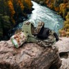 Ліхтар налобний 2130-T6 Military, акумуляторний 18650х2, zoom, зарядка micro USB, Головний ліхтарик