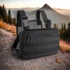 Тактична нагрудна сумка з Cordura 1000D, розгрузка чоловіча чорна