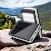 УМБ Power Bank Solar 90000 mAh мобільне зарядне з сонячною панеллю та лампою, Power Bank Charger Батарея