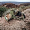 Ліхтар налобний 2130-T6 Military, акумуляторний 18650х2, zoom, зарядка micro USB, Головний ліхтарик