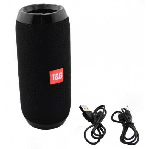 Bluetooth-колонка TG-117 портативна вологостійка. Колір червоний